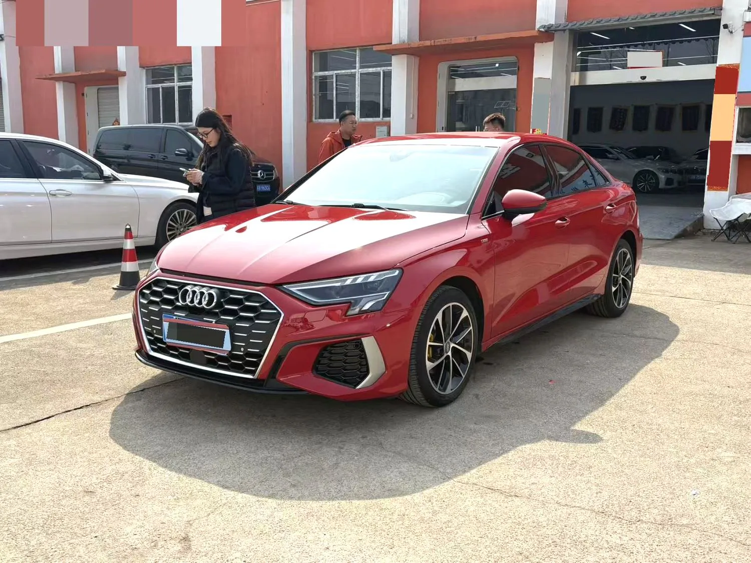 Audi Audi A3L — Red