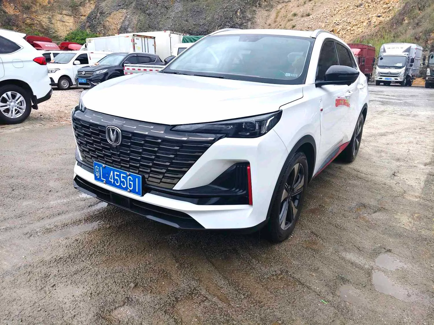 Changan Changan CS55 — Белый
