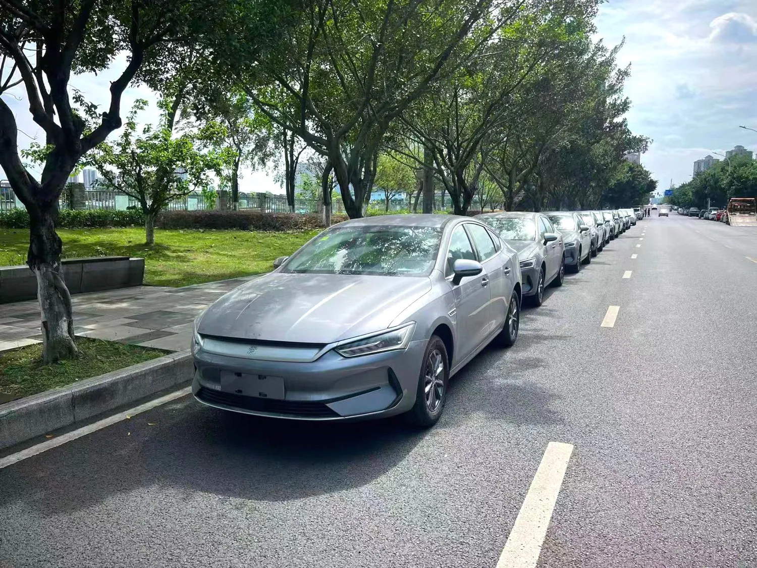 BYD BYD Qin PLUS — Серый