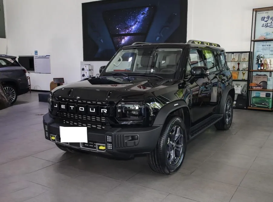 Chery Chery Jetour SHANHAI — Чёрный / Серебристый / Голубой