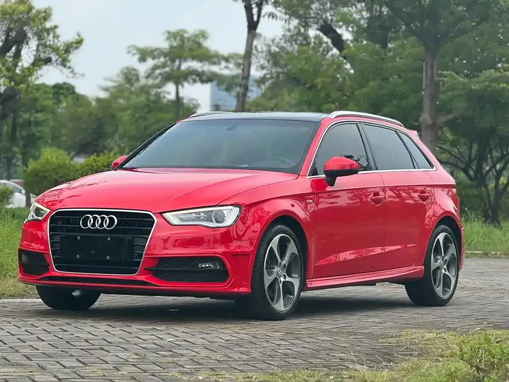 Audi Audi A3 (imported) — أحمر