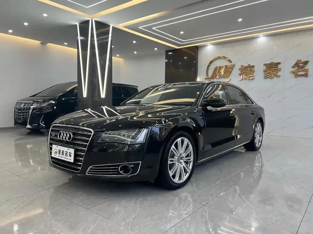 Audi A8 A8 2013 A8L 6.3 FSI W12 quattro flagship model — photo 1