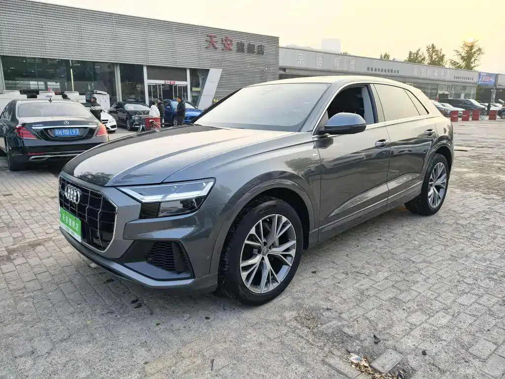 Audi Audi Q8 — Серебристый / Серый