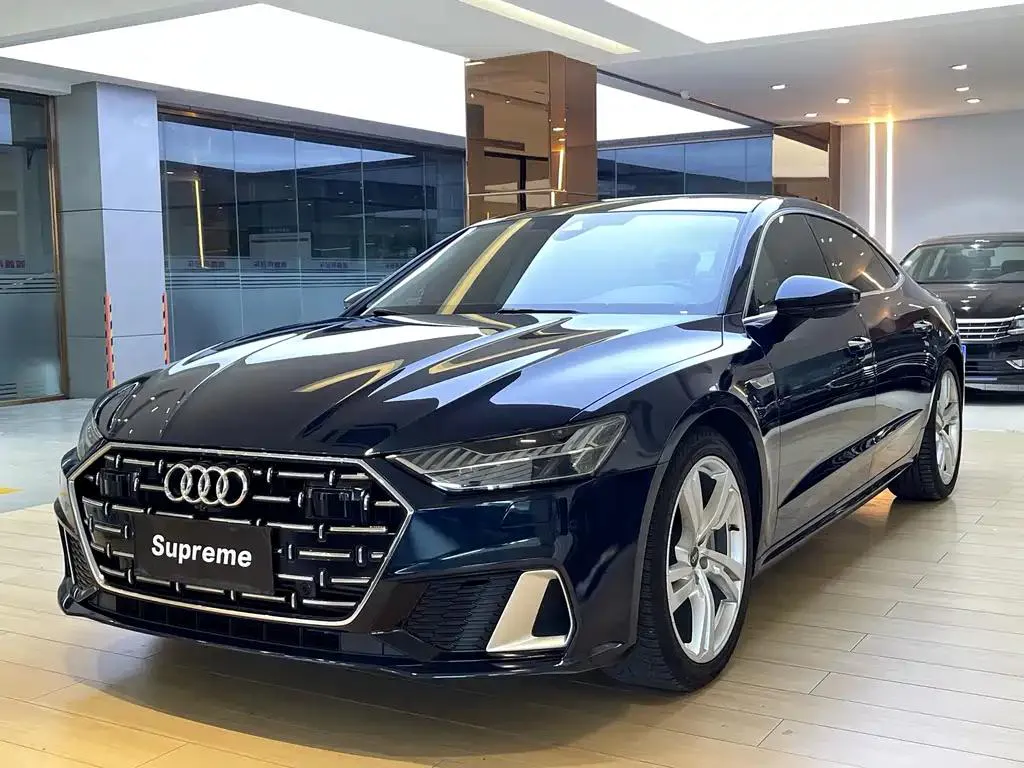 Audi Audi A7L — Bleu
