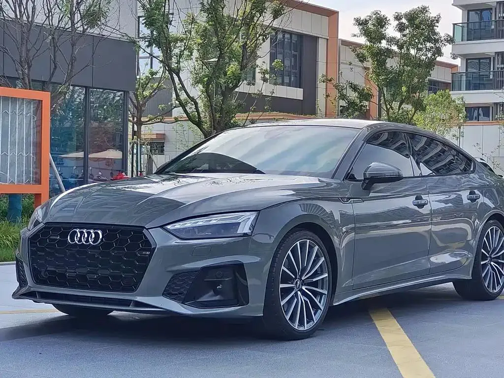 Audi Audi A5 — Silver / Gray